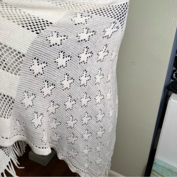 Etc. by Lazy Daisy Open Front Cardigan Shawl Cream - Picture 9 of 11